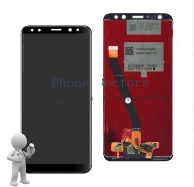 To repair or replace your damaged screen using the LCD Dispaly with Touch Screen Replacement Combo Folder Assembly For Huawei Mate 10 Lite, Nova 2i, Honor 9i, Maimang 6, G10 - Black