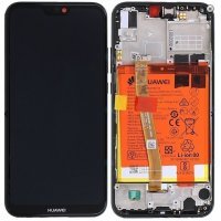 Replace / Repair Your Broken Screen Using this parts of LCD Display and Touch Screen for Huawei P20 Lite black frame - Black