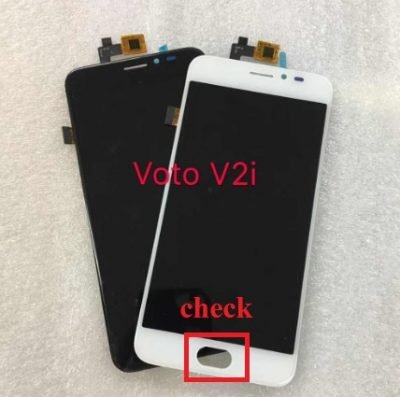 To repair or replace your cracked screen using this LCD Display for Voto V2i with Touch Screen Replacement Combo Folder Assembly - Black, White