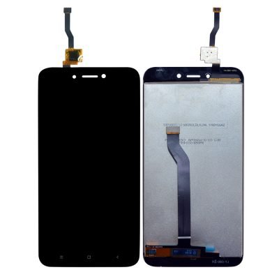 Change your glass of LCD Display for Xiaomi Redmi 5A with Touch Screen Replacement Combo Folder Assembly - Black