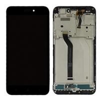 Change your glass of LCD Display for Xiaomi Redmi 5A with Touch Screen Replacement Combo Folder Assembly - Black Frame