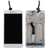 Change your glass of LCD Display for Xiaomi Redmi 5A with Touch Screen Replacement Combo Folder Assembly - White Frame