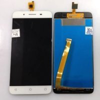 Replace / Repair Your Broken Screen Using this parts of LCD Display with Touch Screen Combo Folder For Panasonic P99 - White.jpg