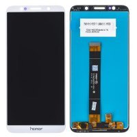 Replace / Repair Your Broken Screen Using this parts of LCD Display with Touch Screen for Lenovo A5, Honor 7S, Huawei Y5 Prime (2018), Huawei Enjoy 8e Youth - White