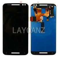 Replace / Repair Your Broken Screen Using this parts of LCD Display with Touch Screen for Motorola Moto X Style (X Pure) - Black