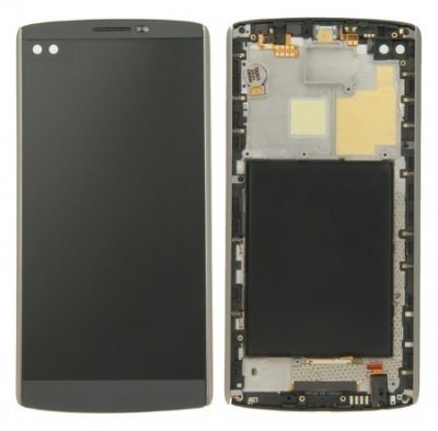 Replace / Repair Your Broken Screen Using this parts of LG V10 Display and touch with frame black