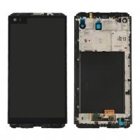 Replace / Repair Your Broken Screen Using this parts of LG V20 Display - Black with Frame