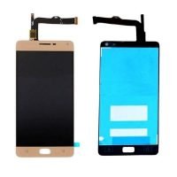 Replace LCD Display for Lenovo Vibe P1 P1c58, P1a41 with Touch Screen Replacement Combo Folder Assembly - Gold