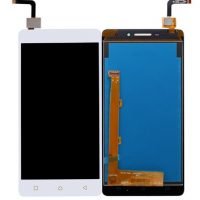 Replace LCD Display for Lenovo Vibe P1m P1ma40, P1mc50 with Touch Screen Replacement Combo Folder Assembly - White