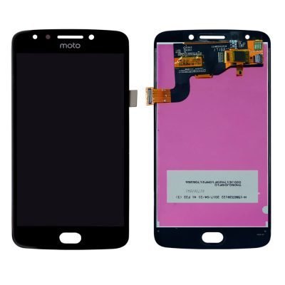 Replace LCD Display for Motorola Moto E4 with Touch Screen Replacement Combo Folder Assembly XT1766, XT1763 - Black