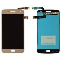 Replace LCD Display for Motorola Moto G5 Plus with Touch Screen Replacement Combo Folder Assembly XT1685, XT1687, XT1684, XT1686 - Gold