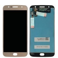 Replace LCD Display for Motorola Moto G5s Plus G5s+ XT1804 with Touch Screen Replacement Combo Folder Assembly - Gold