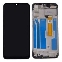 Replace LCD Display for Oppo A5S AX5s, CPH1909 with Touch Screen Replacement Combo Folder Assembly - Black Frame