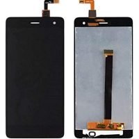 Replace LCD Display for Xiaomi Mi4i Mi 4i with Touch Screen Replacement Combo Folder Assembly - Black