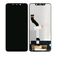 Replace LCD Display for Xiaomi Pocophone F1 Poco phone with Touch Screen Replacement Combo Folder Assembly - Black