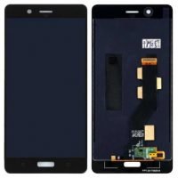 Display Screen for Nokia 8 Nokia TA-1004 TA-1012 TA-1052 with Touch Combo Folder Full Assembly Digitizer Glass Replacement, Black