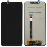 Replace LCD Dispaly with Touch Screen Replacement Combo Folder Assembly For Nokia 8.1, Nokia X7, TA-1119 - Black