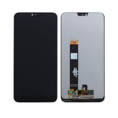 Replace LCD Display for Nokia 7.1 TA-1100, TA-1097, TA-1085, TA-1095, TA-1096 with Touch Screen Replacement Combo Folder Assembly - Black