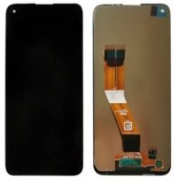 Replace LCD Display for Samsung Galaxy M11 SM-M115F, SM-M115FDSN with Touch Screen Replacement Combo Folder Assembly - Black