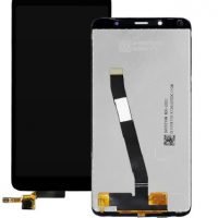 Replace LCD Display for Xiaomi Redmi 7A MZB7995IN, M1903C3EG, M1903C3EH, M1903C3EI with Touch Screen Replacement Combo Folder Assembly - Black