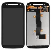 LCD Display with Touch Screen Replacement Combo Folder Assembly For Motorola Moto E2 2nd Gen XT1527, XT1511, XT1505, XT1524, XT1528, XT1526 - Black