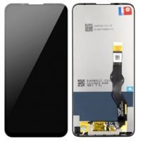 LCD Display with Touch Screen Replacement Combo Folder Assembly For Motorola Moto G8 Power - Black