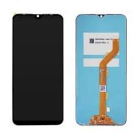 LCD Display with Touch Screen Replacement Combo Folder Assembly For Tecno Spark 4 KC2 KC-2, KC 2 Black